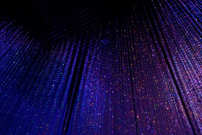 紫色LED墙